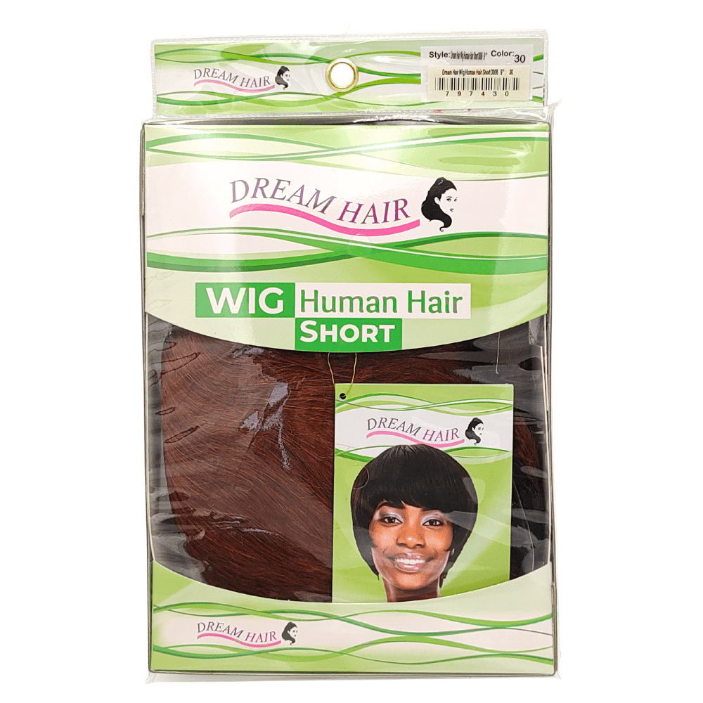 Dream Hair Wig HUMAN HAIR Short 0006 - gtworld.de