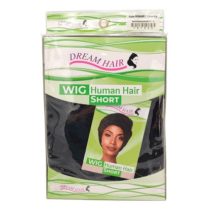 Dream Hair Wig HUMAN HAIR Short 0007 - gtworld.de