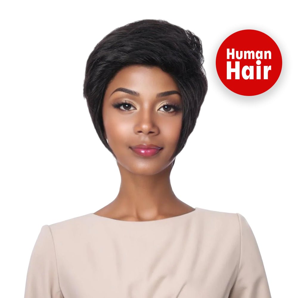 Dream Hair Wig HUMAN HAIR Short 0007 - gtworld.de