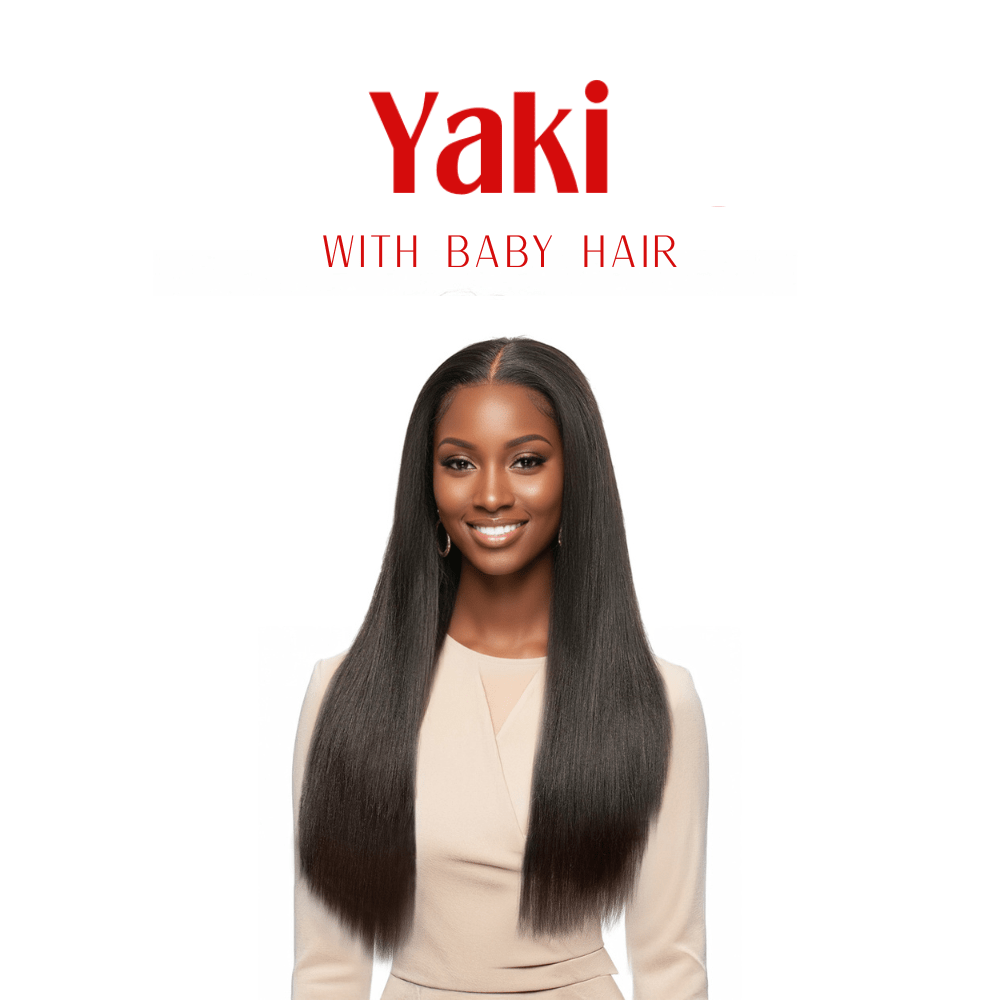 Dream Hair Yaki with Baby Hair 18&quot; (natural color) - gtworld.de