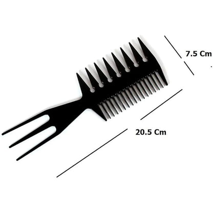 Dreamfix 3 in 1 Double Finish Comb - Black - gtworld.de
