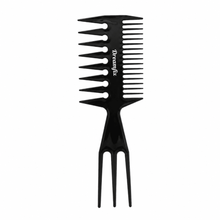 Dreamfix 3 in 1 Double Finish Comb - Black