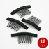 Dreamfix 6 - teeth Wig Clips Black (12 pcs) - gtworld.de