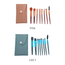 Dreamfix 8pcs Travel Makeup Brushes