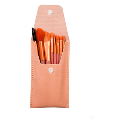 Dreamfix 8pcs Travel Makeup Brush Pink - gtworld.de