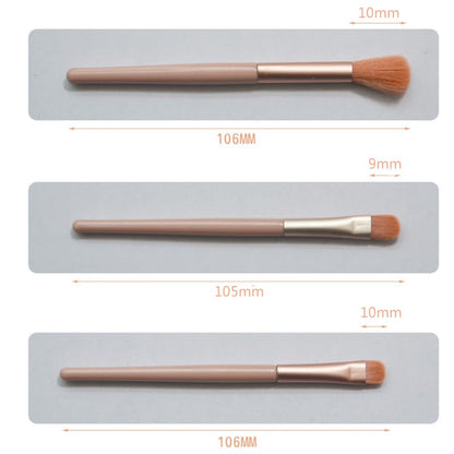 Dreamfix 8pcs Travel Makeup Brush Pink - gtworld.de