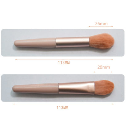 Dreamfix 8pcs Travel Makeup Brush Pink - gtworld.de