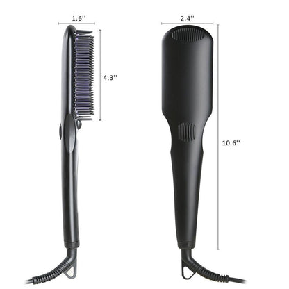 Dreamfix Adjustable Heated Straightening Ceramic Brush (Black) - gtworld.de