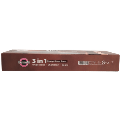 Dreamfix Adjustable Heated Straightening Ceramic Brush (Black) - gtworld.de