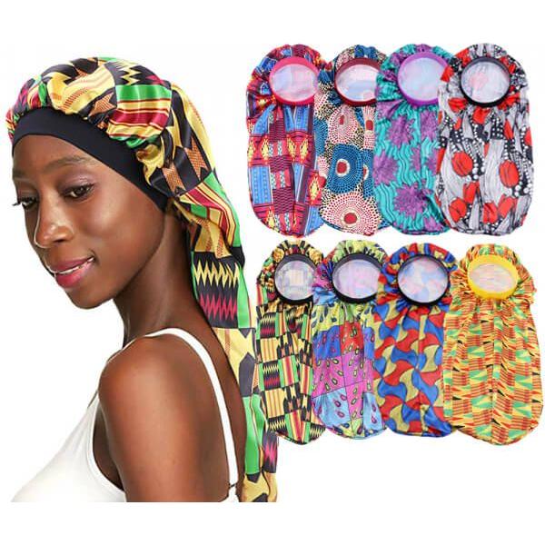 Dreamfix Africa Long Print Bonnet - Gtworld.de