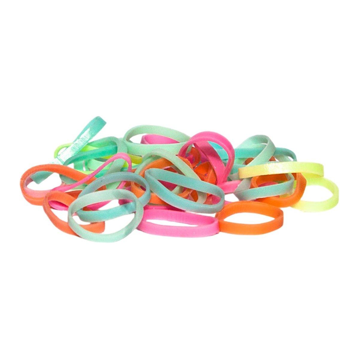 Dreamfix Candy Little Rubber Elastic Bands Kids 1000pcs - gtworld.de