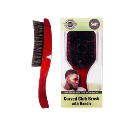 Dreamfix Curved Club Brush with Handle Soft /Hard - gtworld.de