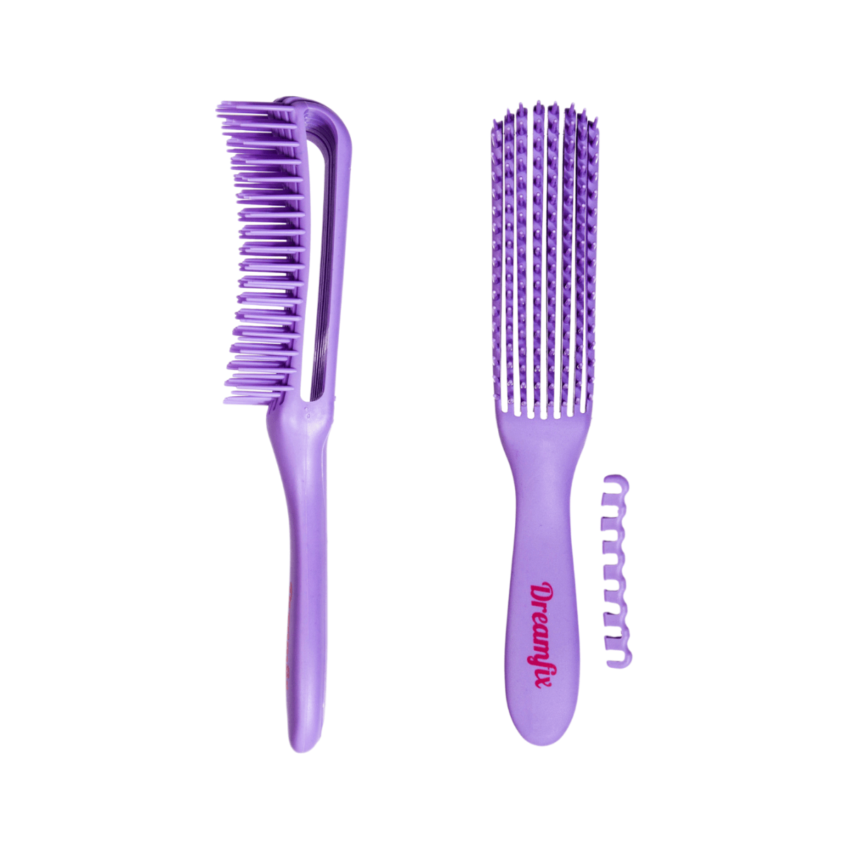 Dreamfix Detangler Hair Brush without/With Rubber Assorted - gtworld.de