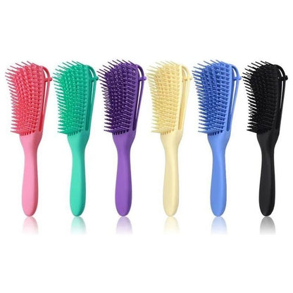 Dreamfix Detangler Hair Brush without/With Rubber Assorted - gtworld.de