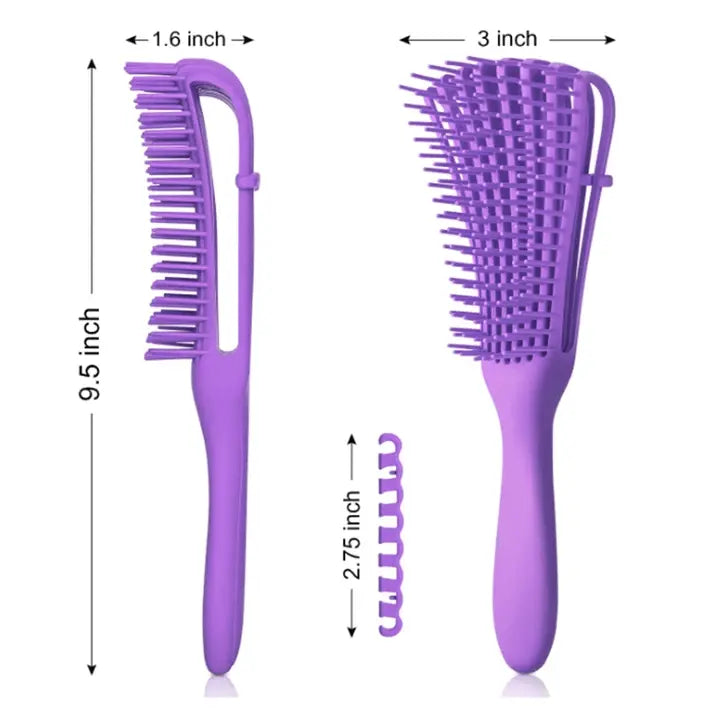 Dreamfix Detangler Hair Brush without/With Rubber Assorted - gtworld.de