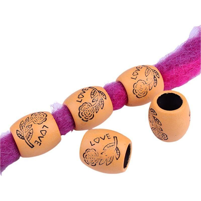 Dreamfix Dreadlocks Beads DIY Hair Braid 24Pcs - Gtworld.de