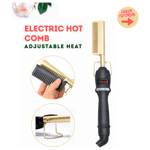 Dreamfix Electric Ceramic Hot Comb – Adjustable Heat