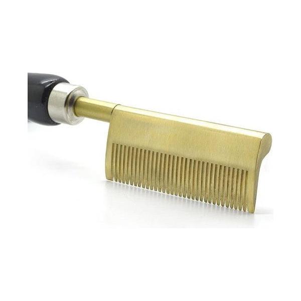 Dreamfix Elektrischer Haarglättungs - Kamm, Electric Hair Comb for Afro Hair - Curved - Gtworld.de