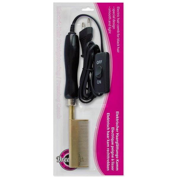 Dreamfix Elektrischer Haarglättungs - Kamm, Electric Hair Comb for Afro Hair - Medium - Gtworld.de