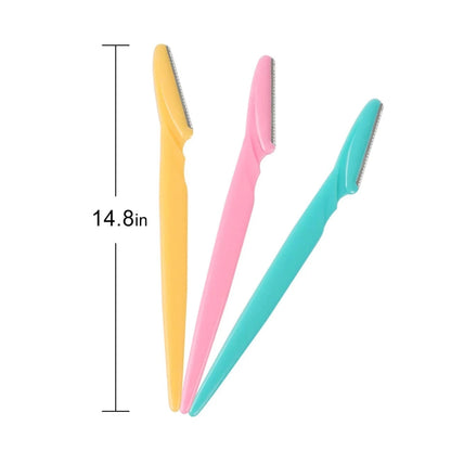 Dreamfix Eyebrow Razor Pack Pink/Blue/Yellow (3 pcs) - gtworld.de