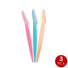 Dreamfix Eyebrow Razor Pack Pink/Blue/Yellow (3 pcs)