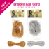 Dreamfix Gold &Silver Braided Hair Cord String Accessories - gtworld.de