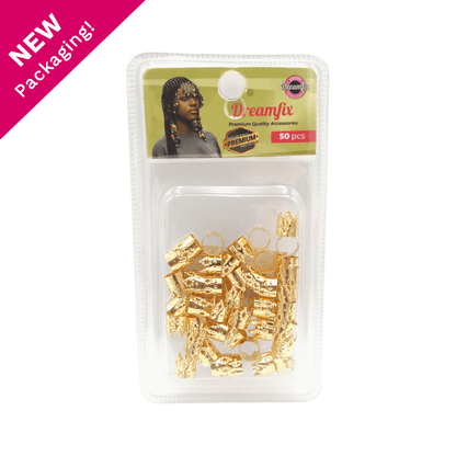 Dreamfix Gold &amp; Silver Crown Buckle Hair Beads Ring 24pcs - gtworld.de