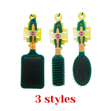Dreamfix Green Air Cushion Brush (Square & Vent & Paddle)