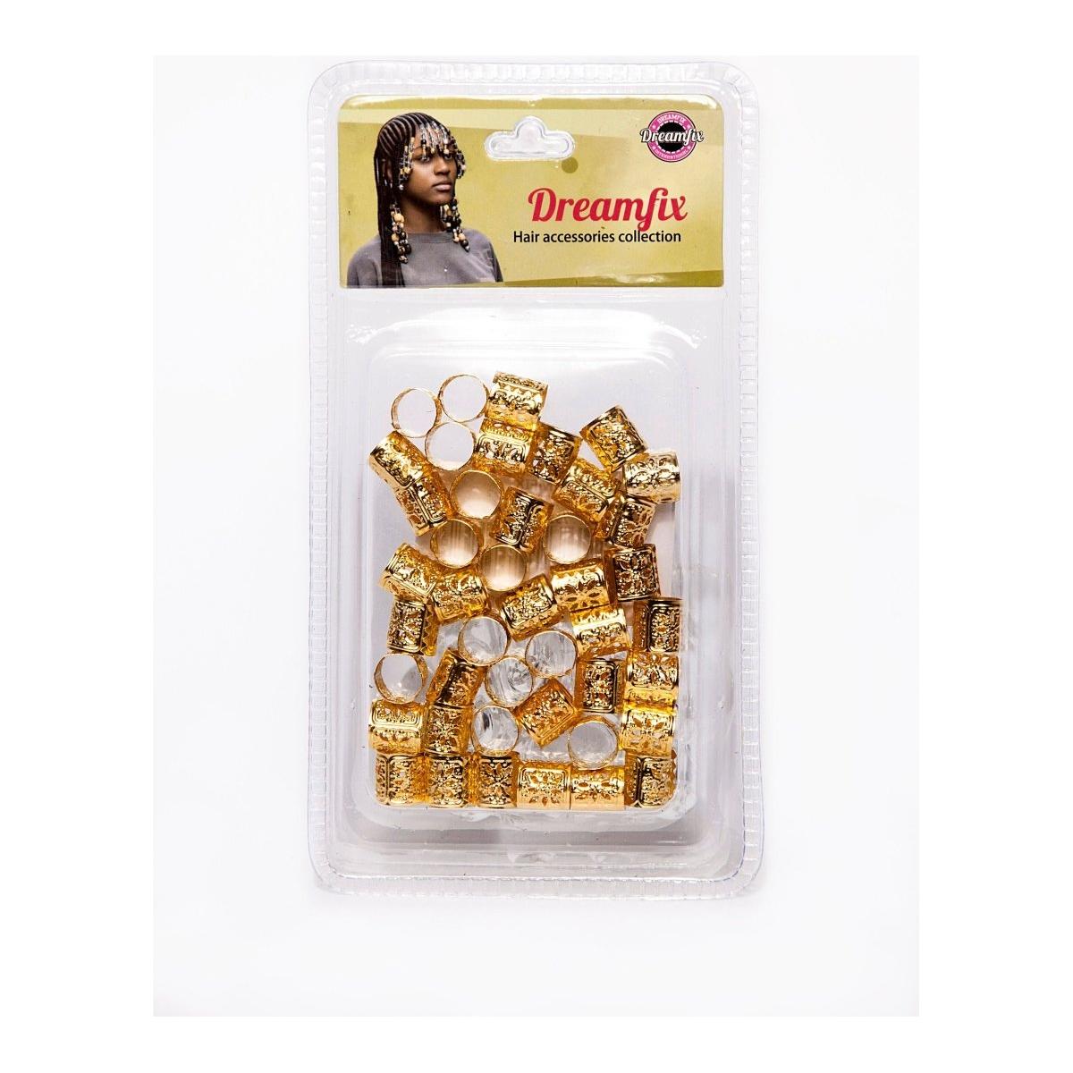 Dreamfix Hair Beads for Kids Gold/Silver - gtworld.de