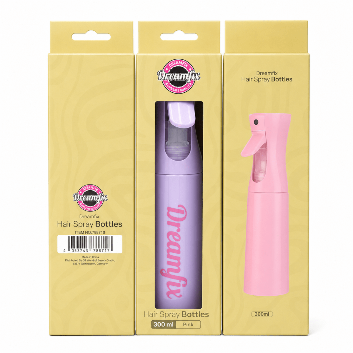 Dreamfix Hair Spray Bottles 300ml/200ml - gtworld.de
