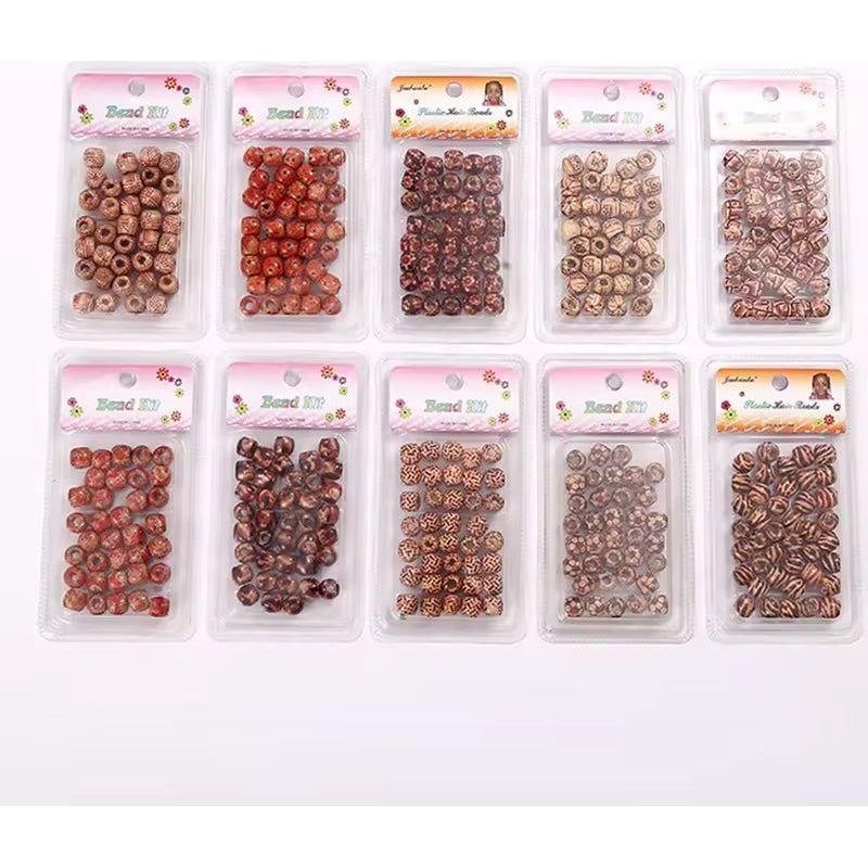 Dreamfix Hair Wood Beads For Children - Gtworld.de