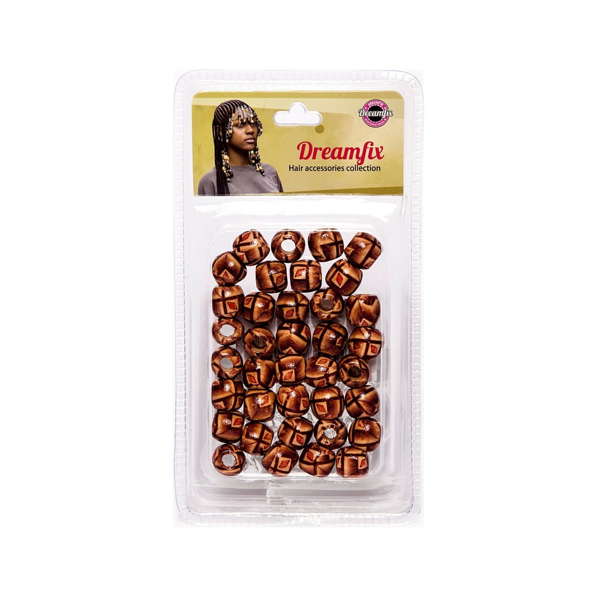 Dreamfix Hair Wood Beads For Children - gtworld.de