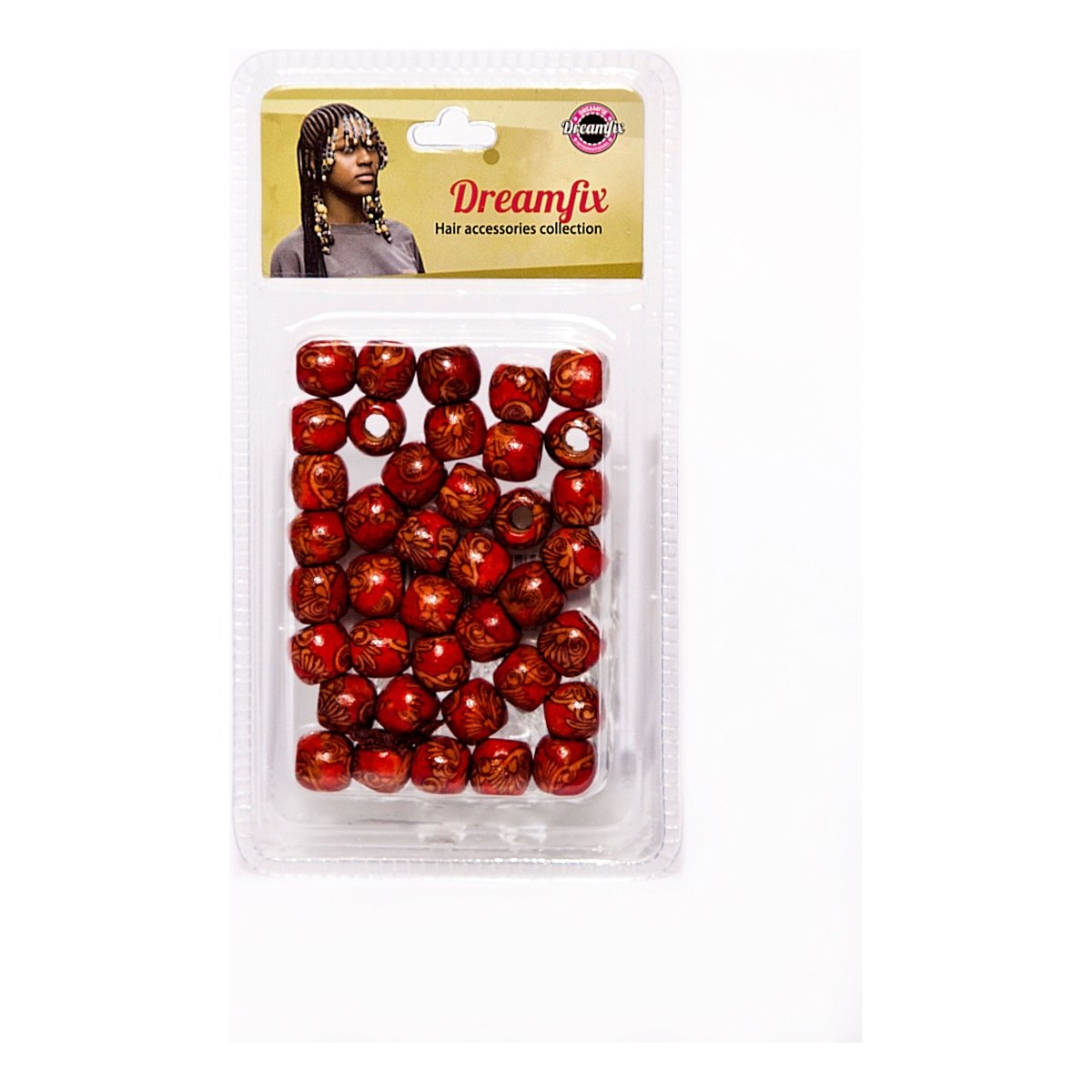 Dreamfix Hair Wood Beads For Children - gtworld.de