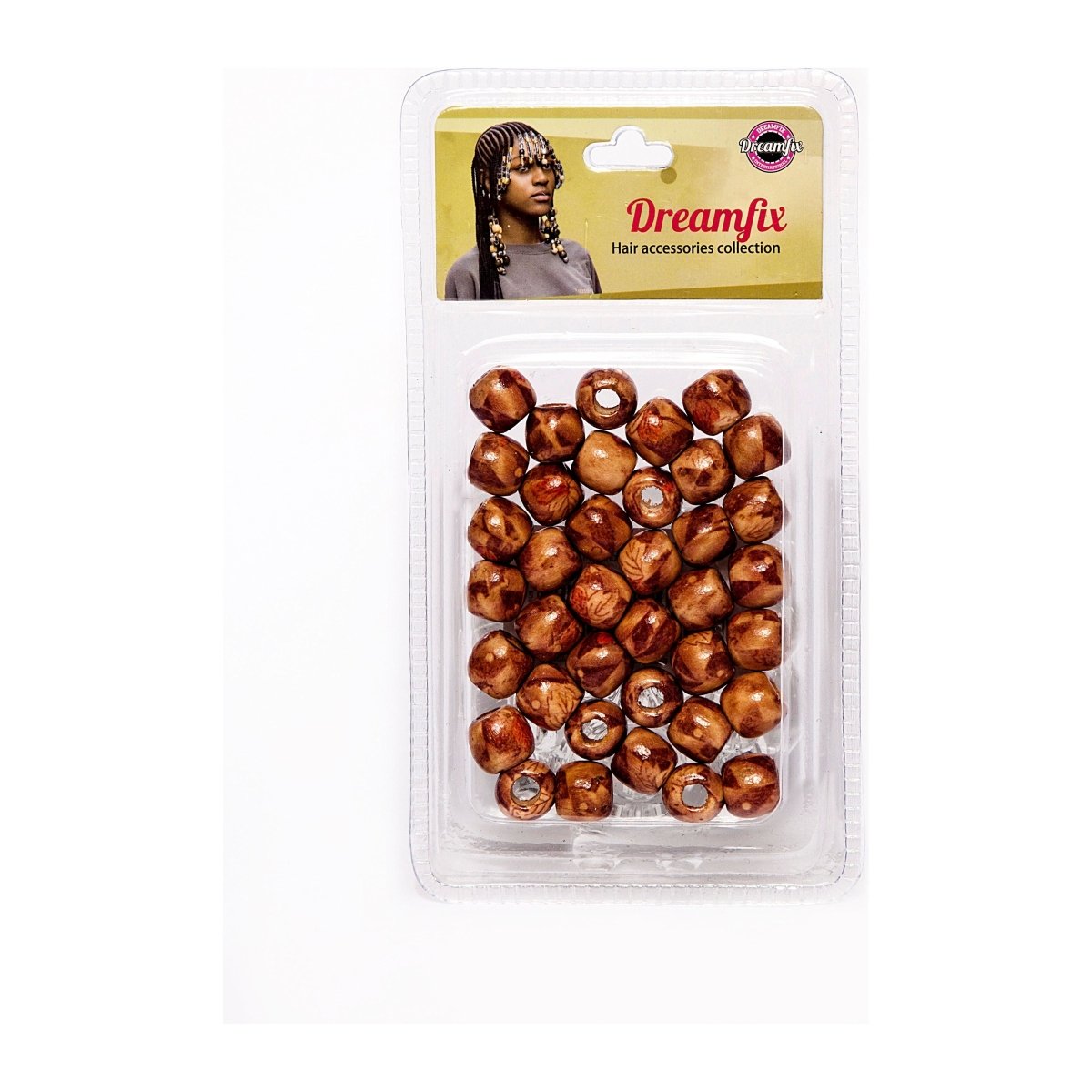 Dreamfix Hair Wood Beads For Children - gtworld.de