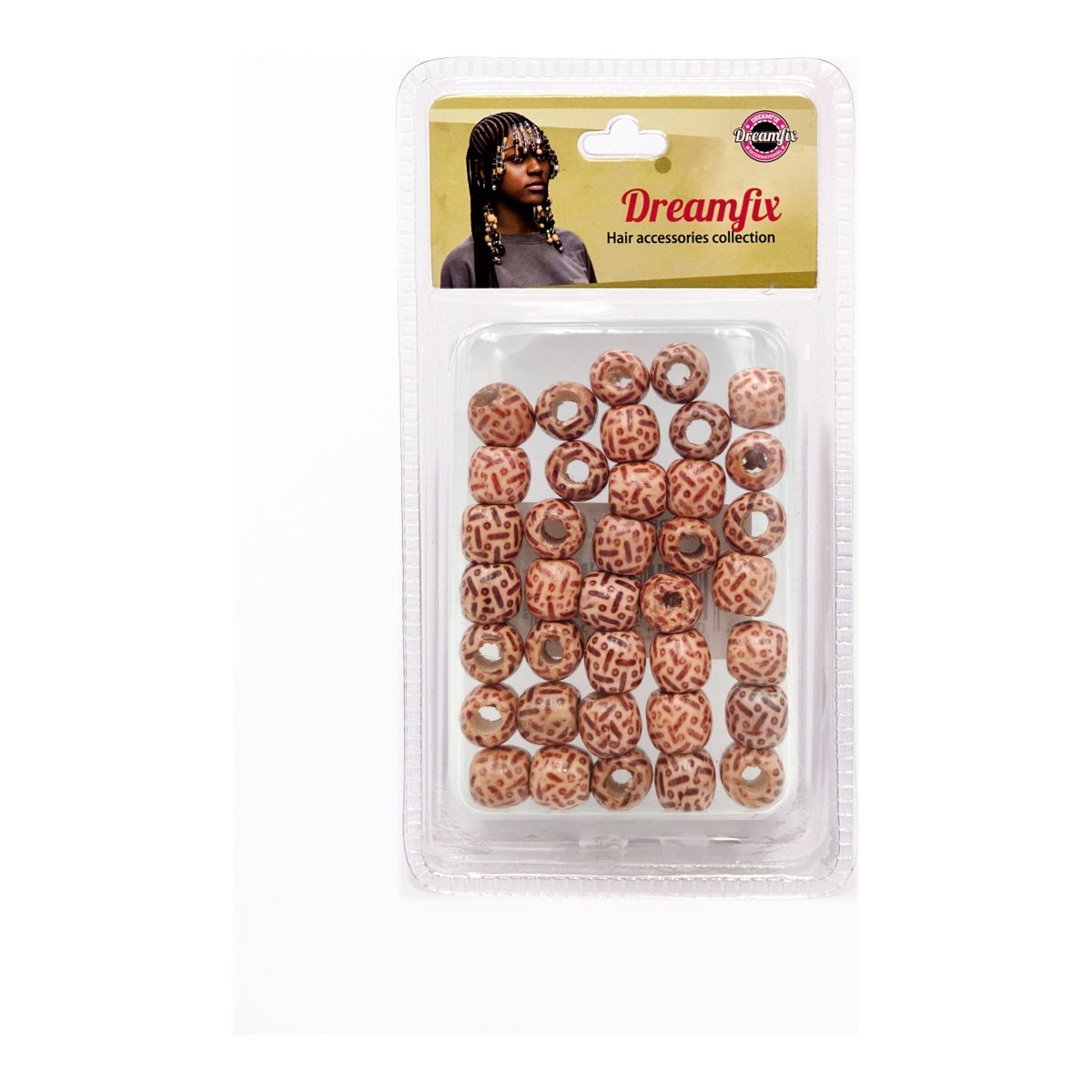 Dreamfix Hair Wood Beads For Children - gtworld.de