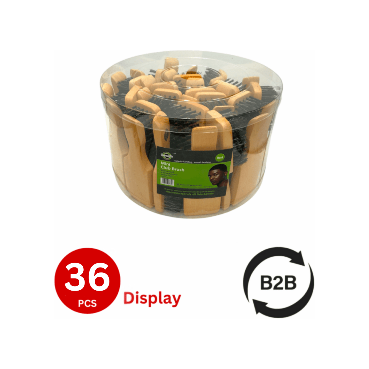 Dreamfix Hard Mini Club Brush Handle - gtworld.de