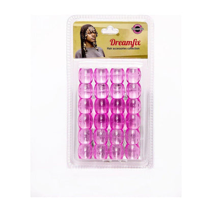 Dreamfix Jumbo Hair Beads Transparent - gtworld.de