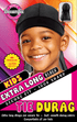 Dreamfix Kids Extra Long Tie Durag Black - gtworld.de