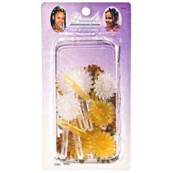 Dreamfix Kids Hair Accessories, Neutral Colour Ha06, 18Pcs - Gtworld.de