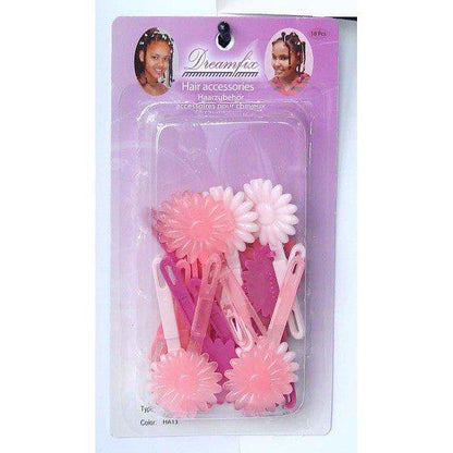 Dreamfix Kids Hair Accessories, Pink Tone Colour Ha13, 18Pcs - Gtworld.de