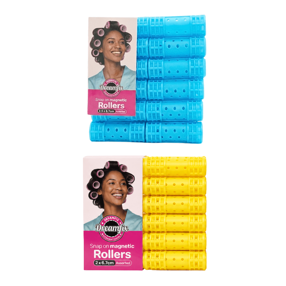 Dreamfix Magnetic Snap On Rollers Assorted - gtworld.de