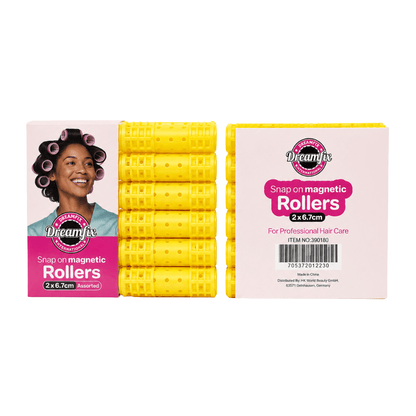 Dreamfix Magnetic Snap On Rollers Assorted - gtworld.de