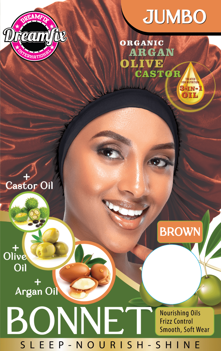 Dreamfix Organic Argan Olive Castor Bonnet - gtworld.de