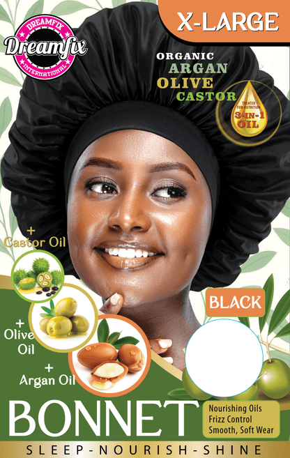 Dreamfix Organic Argan Olive Castor Bonnet - gtworld.de