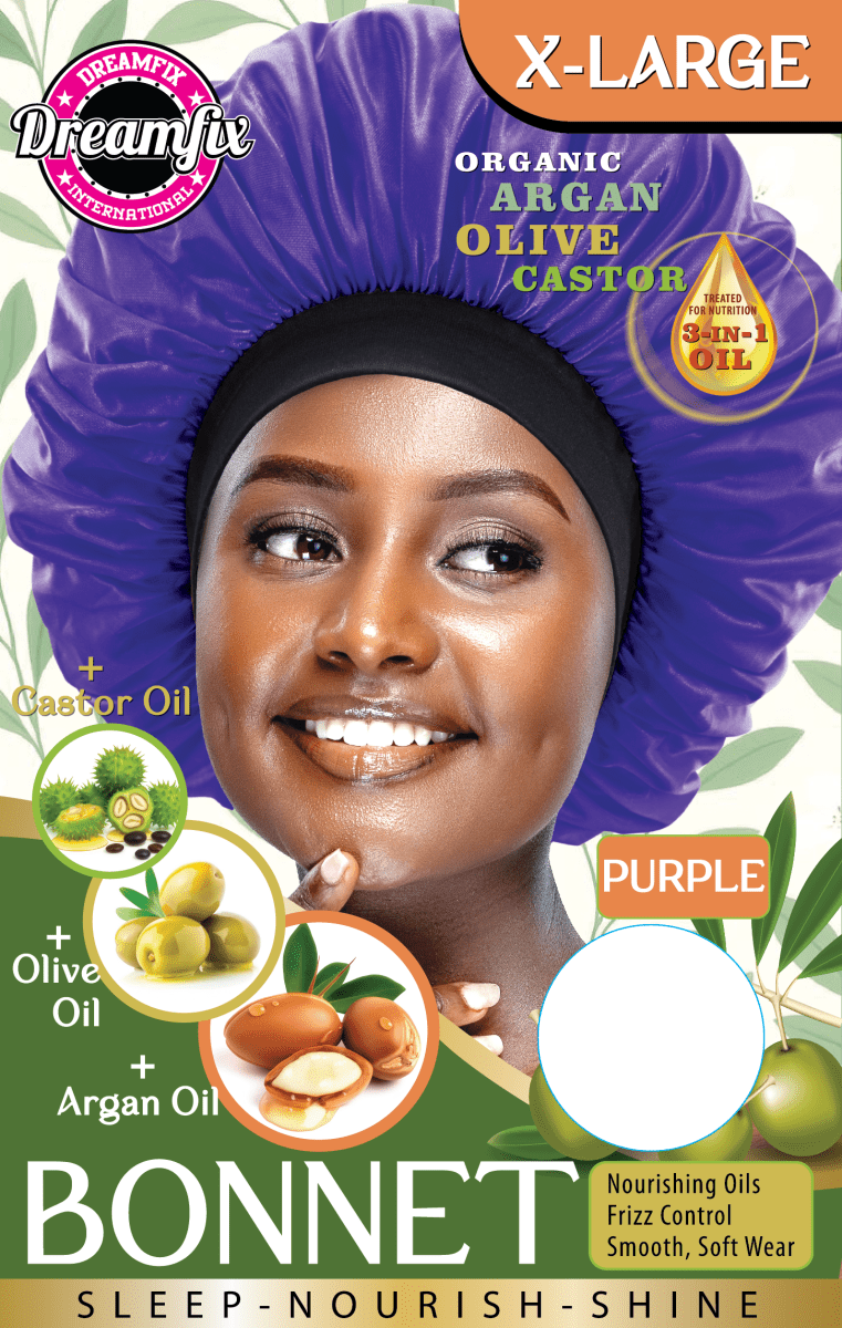 Dreamfix Organic Argan Olive Castor Bonnet - gtworld.de