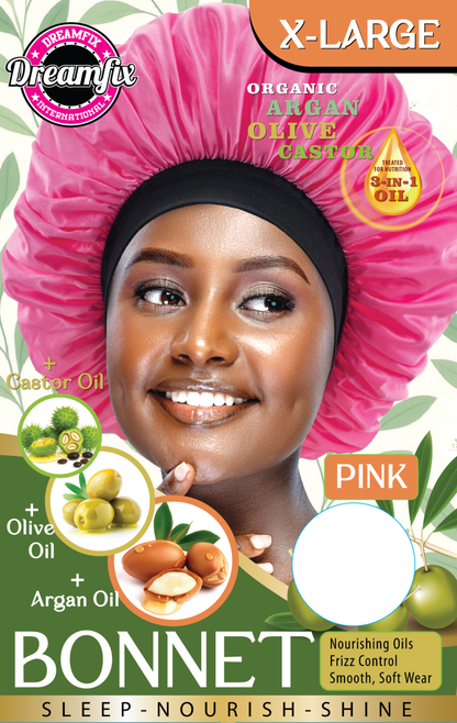 Dreamfix Organic Argan Olive Castor Bonnet - gtworld.de