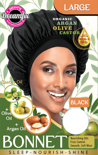 Dreamfix Organic Argan Olive Castor Bonnet - gtworld.de