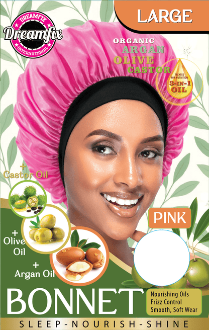 Dreamfix Organic Argan Olive Castor Bonnet - gtworld.de