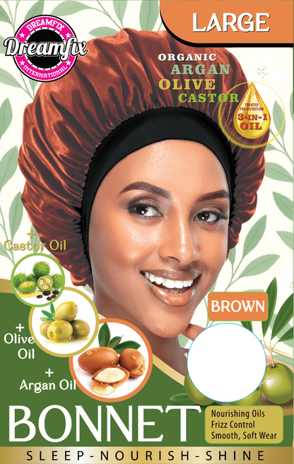Dreamfix Organic Argan Olive Castor Bonnet - gtworld.de