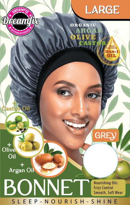 Dreamfix Organic Argan Olive Castor Bonnet - gtworld.de